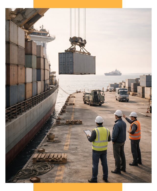 Морские перевозки грузов по миру от 46661 р. | СетСервис-Кбш