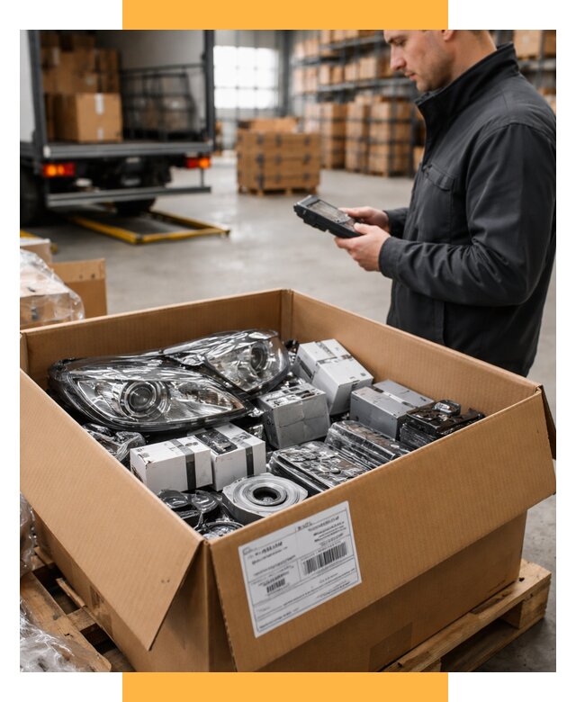 Доставка автозапчастей из Европы под ключ от 12961 р. | СетСервис-Кбш