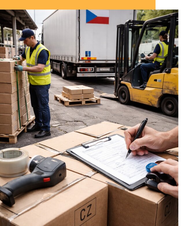 Доставка грузов в Чехию от 36292 руб, международные перевозки