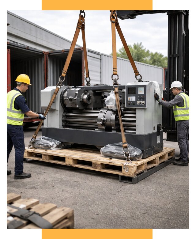 Перевозка станков и таможня от 62214 р. | СетСервис-Кбш логистика