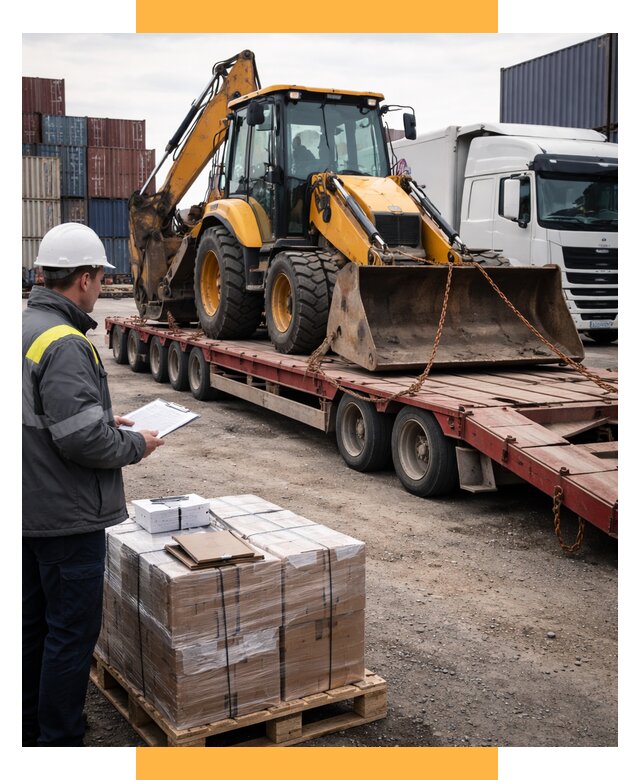 Международная перевозка спецтехники от 46661 р., СетСервис-Кбш