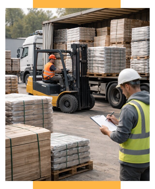 Перевозка строительных материалов от 5703 р. | СетСервис-Кбш