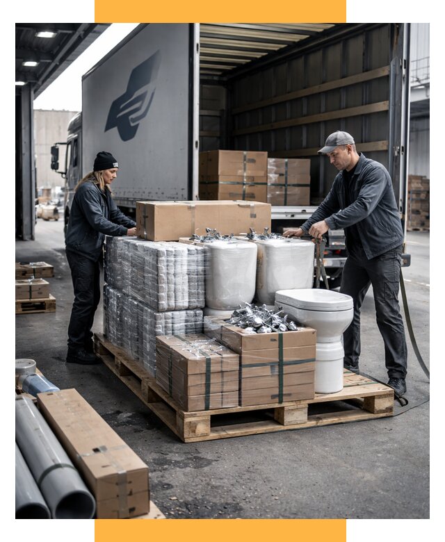 Перевозка сантехники под ключ от 1866 р. | СетСервис-Кбш