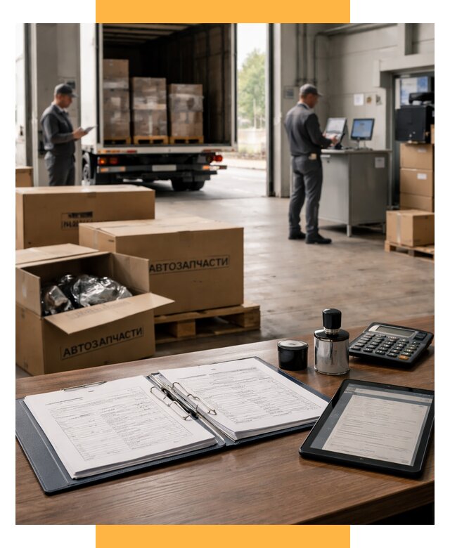 Таможенное оформление автозапчастей под ключ от 8814 р., СетСервис-Кбш