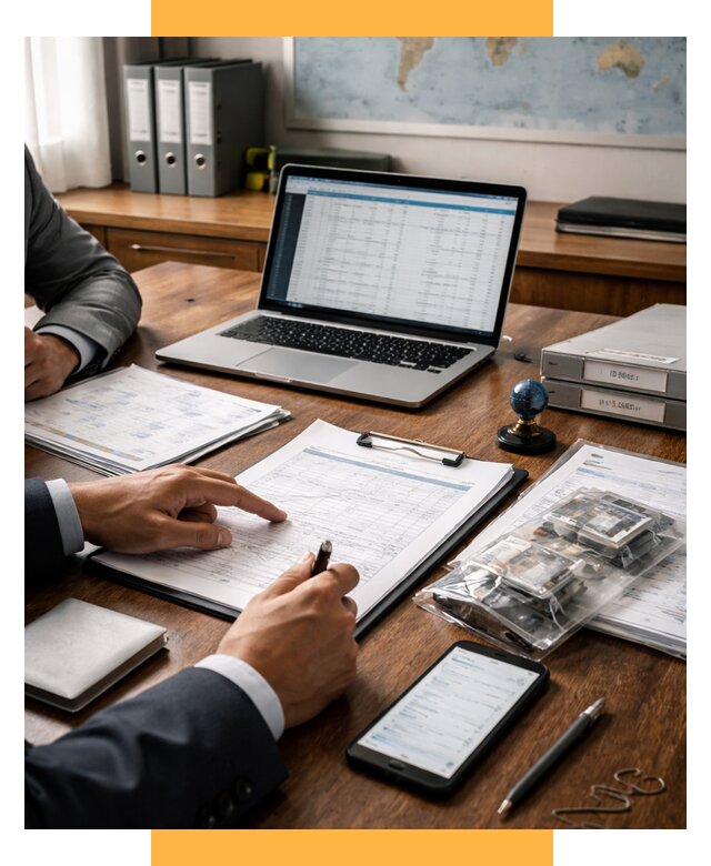 Проверка поставщика за рубежом от 8814 р. | СетСервис-Кбш аудит