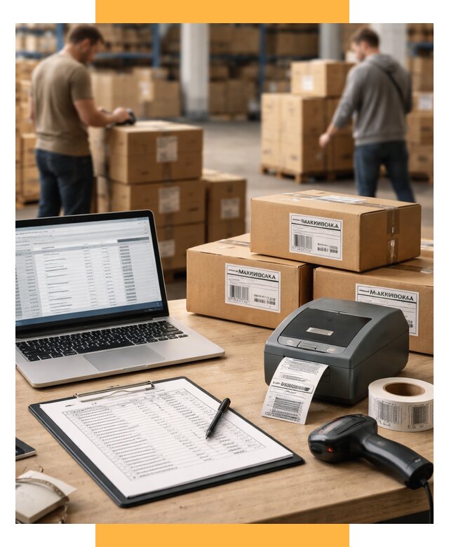 Маркировка импортных товаров от 4666 р. под ключ, СетСервис-Кбш